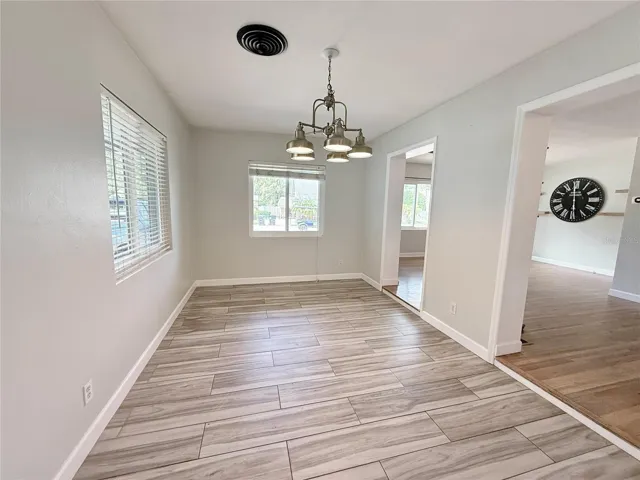 Dining room or flex space