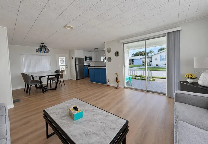 open floor plan