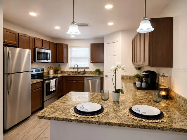 kitchen                        virtually staged