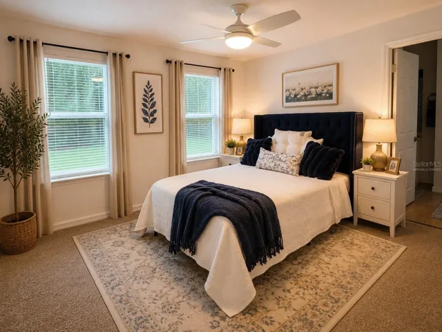 bedroom 2                 virtually staged