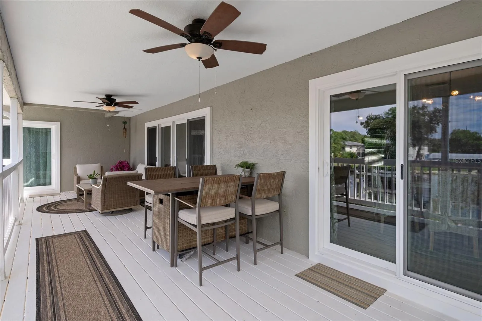 RIVER FRONT and pool front balcony