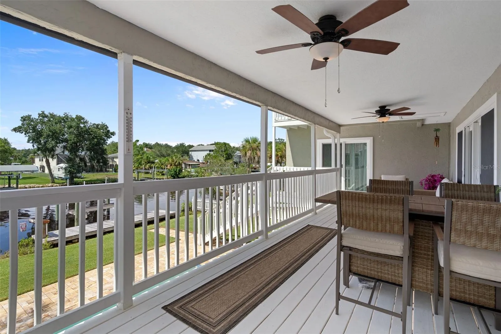 RIVER FRONT and pool front balcony