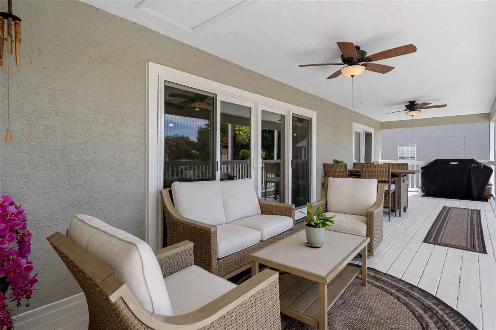 RIVER FRONT and pool front balcony