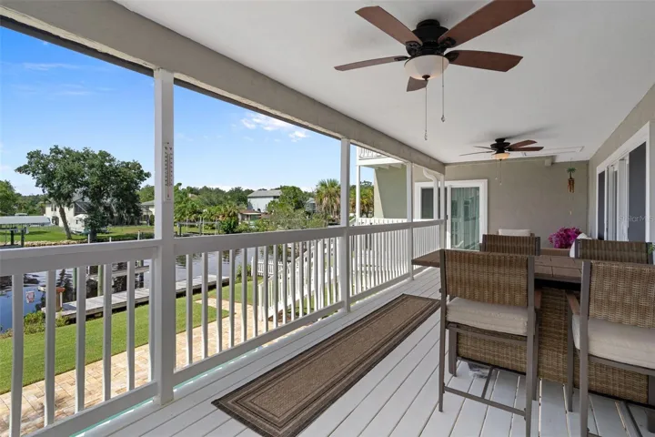 RIVER FRONT and pool front balcony