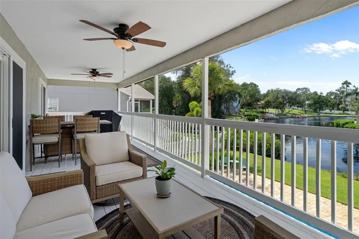 RIVER FRONT and pool front balcony