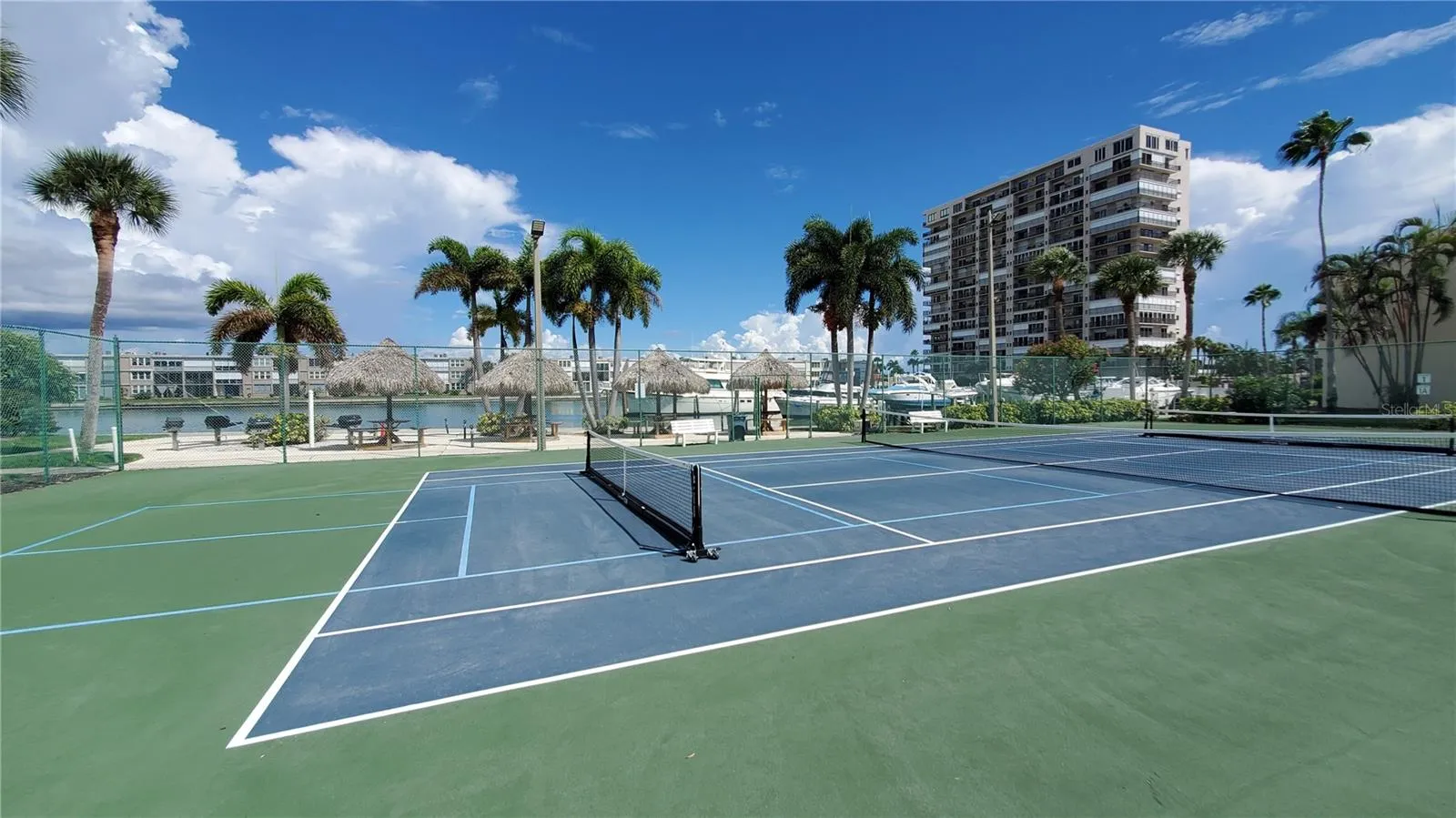 Tennis courts