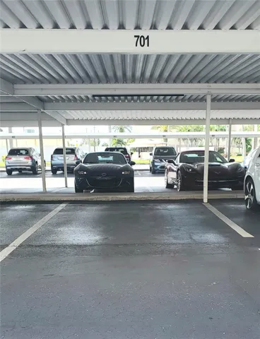 Assigned parking spot