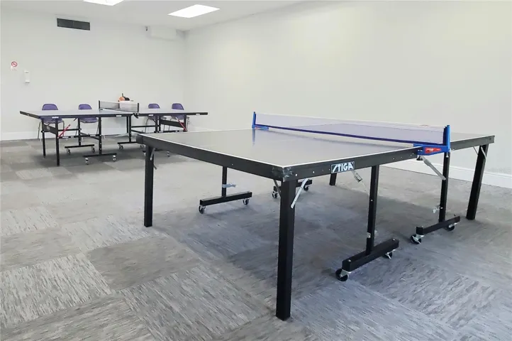 Table tennis room