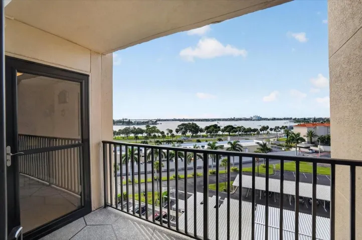 Balcony from entrance gate to front door