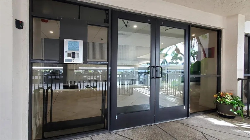 Front entrance