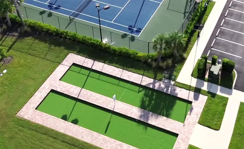 Polo Run bocce courts