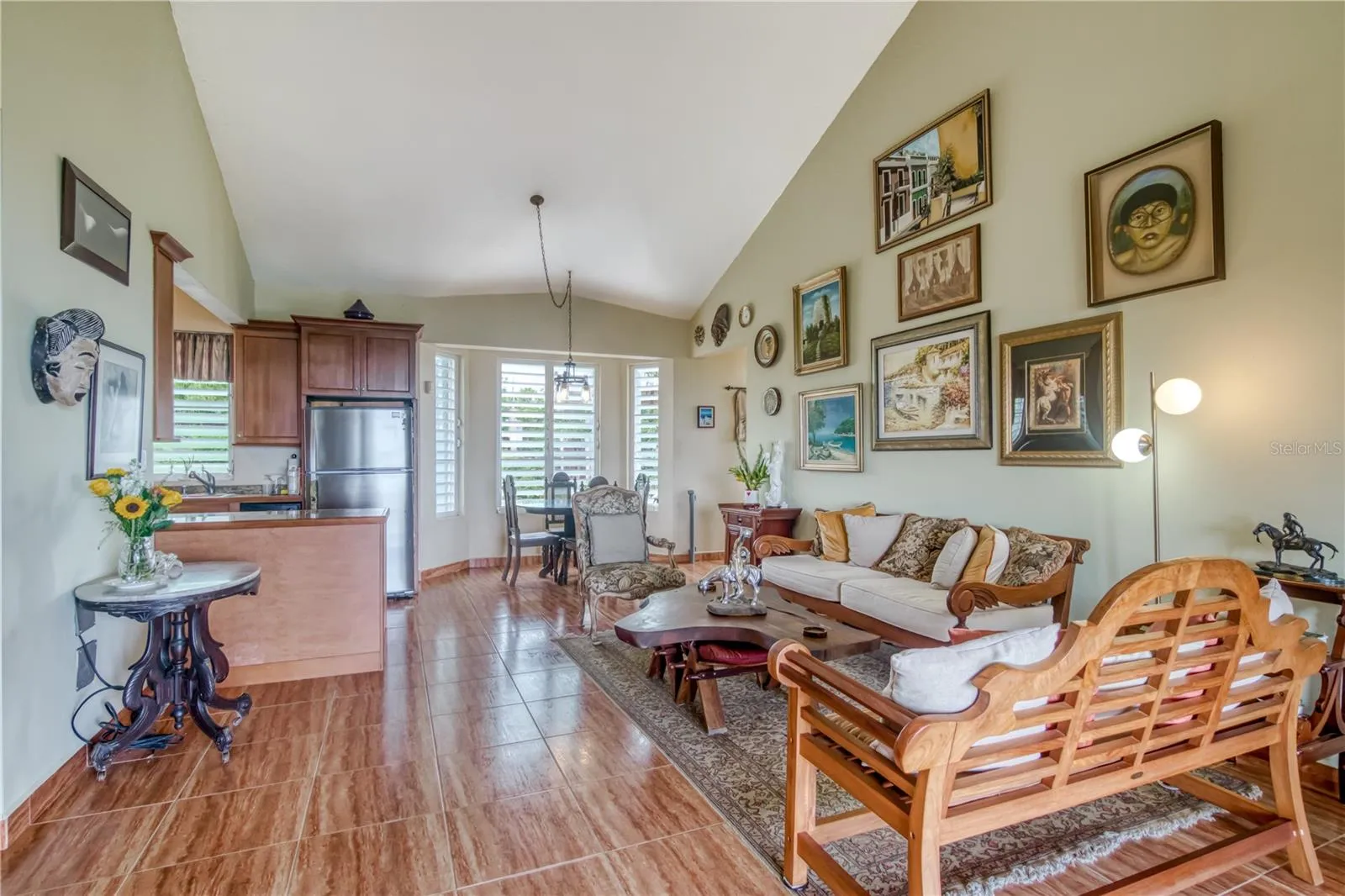 Living Room and Dining
