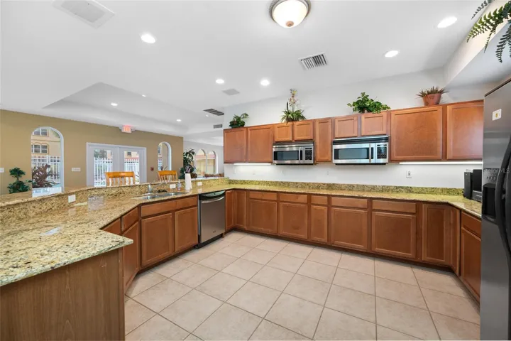 Club house kitchen