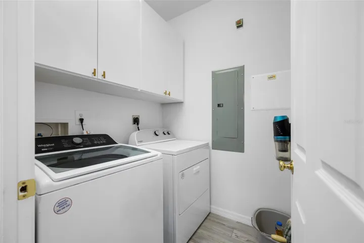 Laundry room off the kitchen