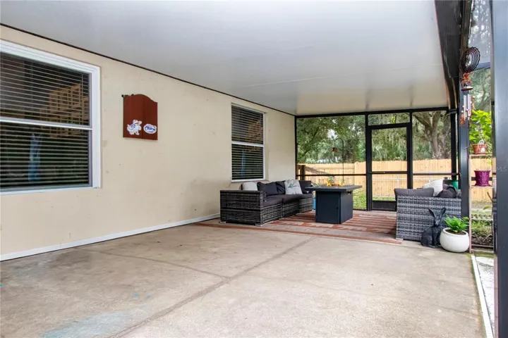 Pool patio