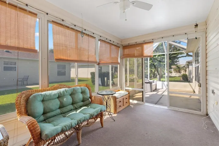 Lanai with Birdcage Beyond