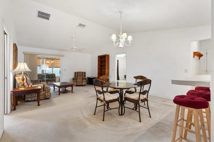 Living and dining Rooms