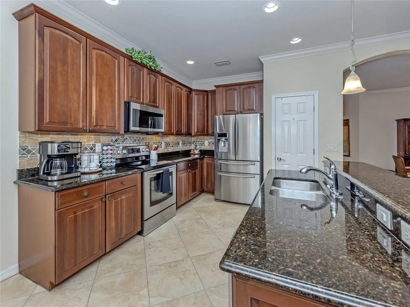 Kitchen with pantry