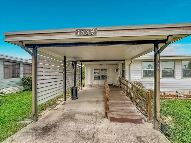 Carport and Ramp