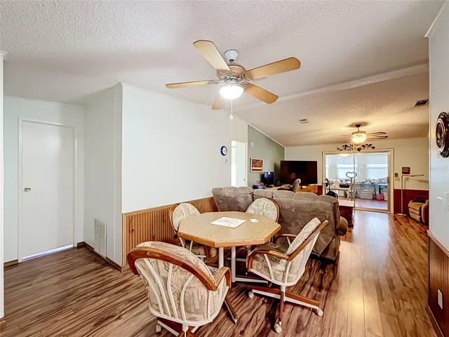 Dining Room behind Living Room