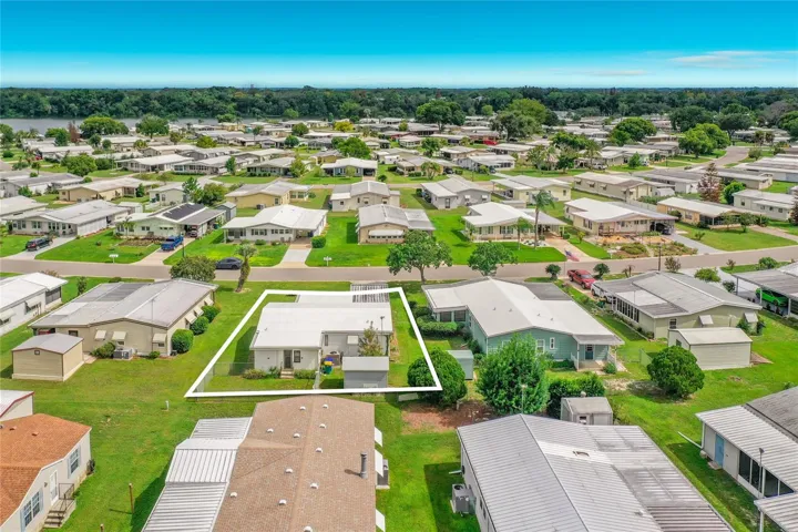 Aerial of Lot Lines