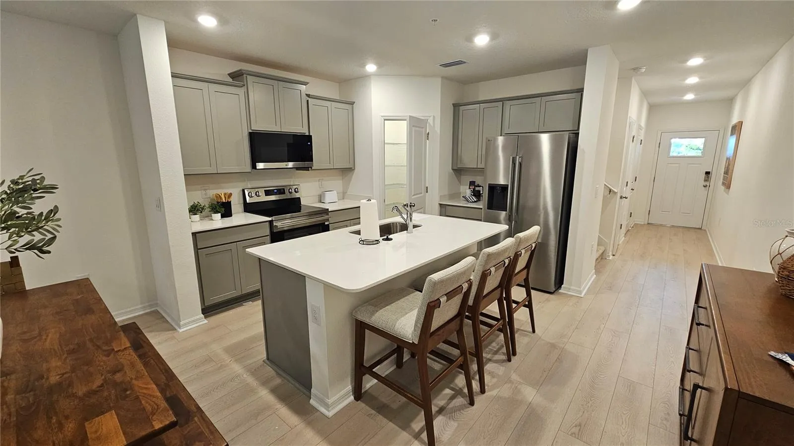 Kitchen back view