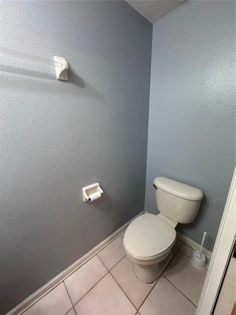 Half bathroom downstairs
