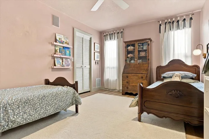 Guest Bedroom 3 with Walk In Closet