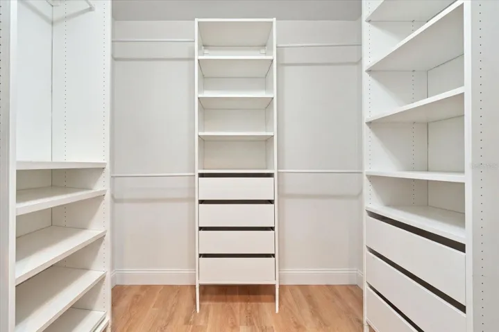 Primary Walk In Closet