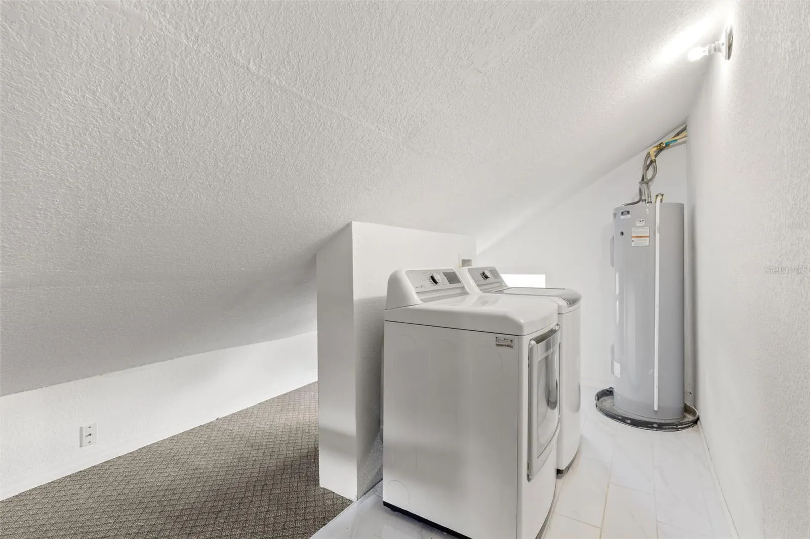 laundry and storage room, upstairs