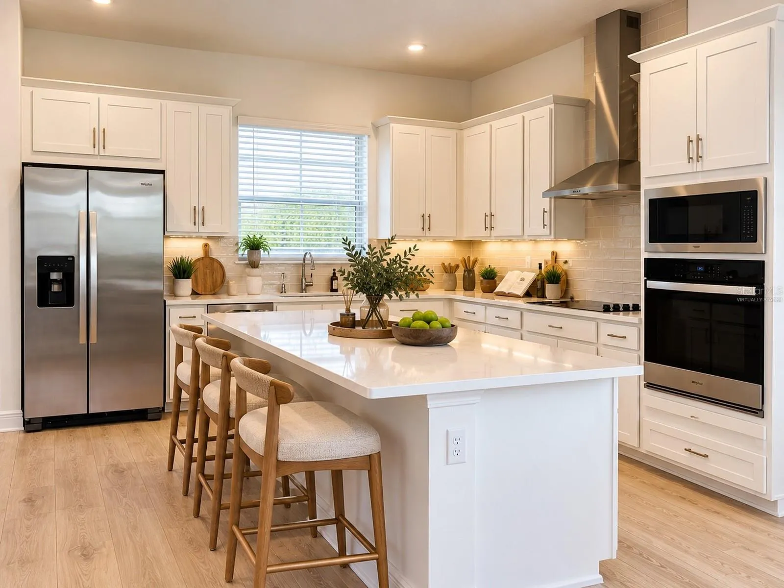 Kitchen. Virtually staged