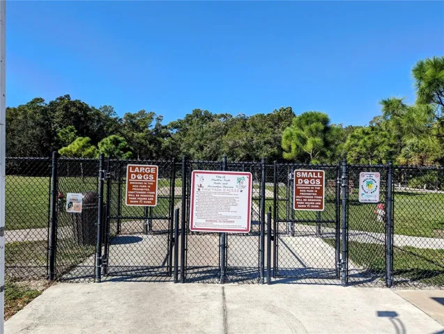 DOG PARK LOCATED ACROSS THE STREET AT HELEN HOWARTH PARK