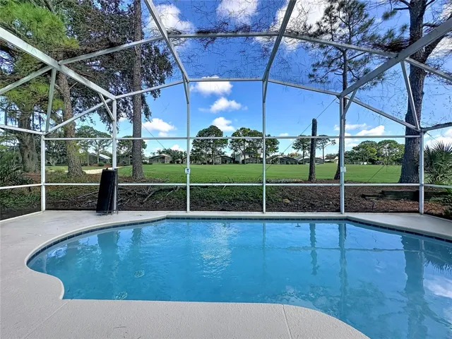 Pool overlooking the Golf Course
