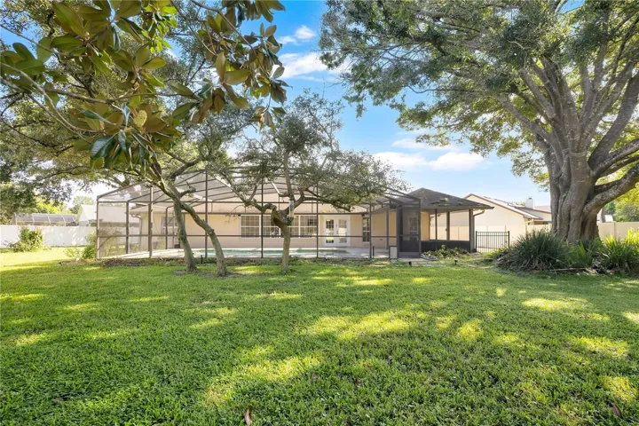 Fenced Backyard
