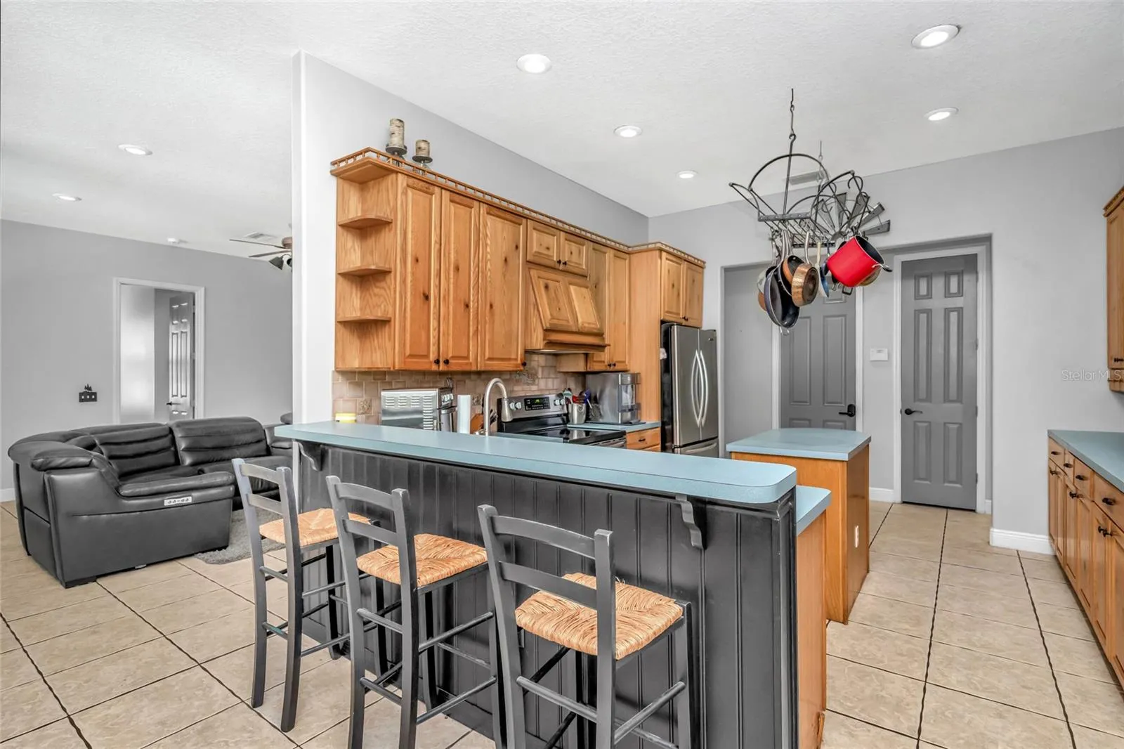Kitchen with eating