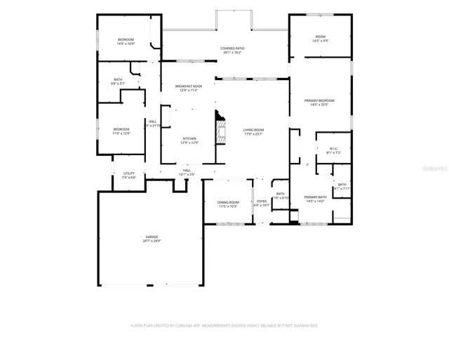 Entire floorplan