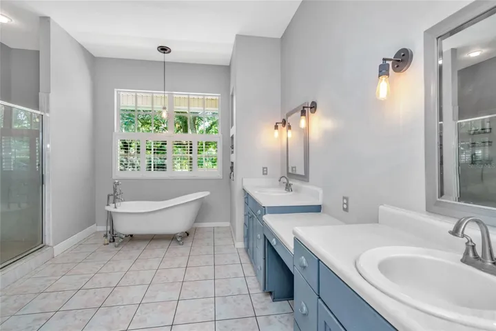 Master bathroom