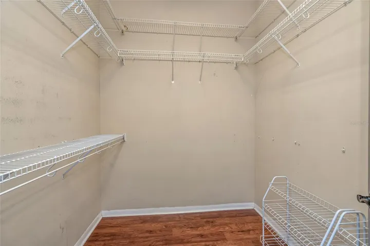 Master closet