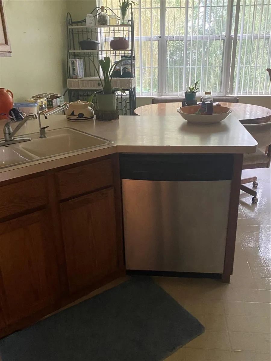 dual sink with dishwasher
