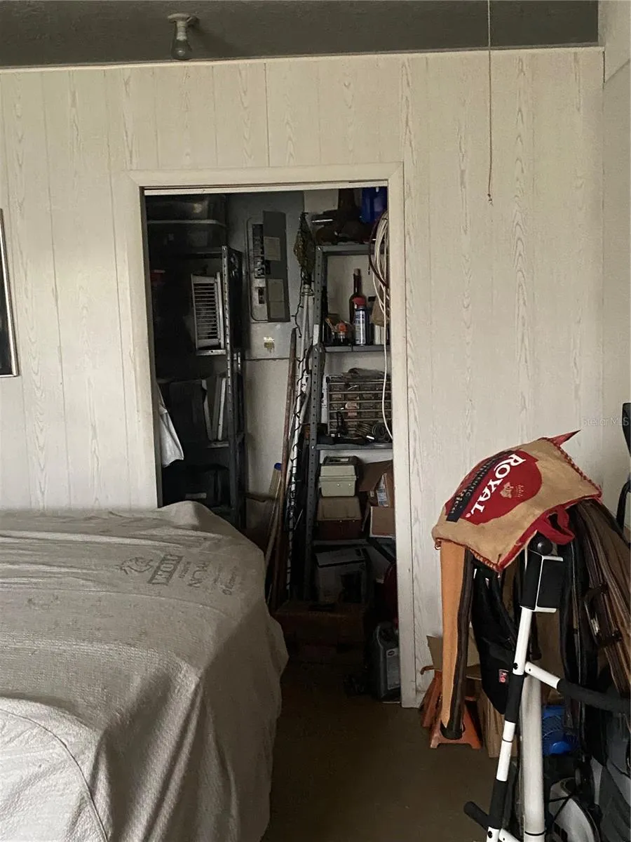 Garage storage area