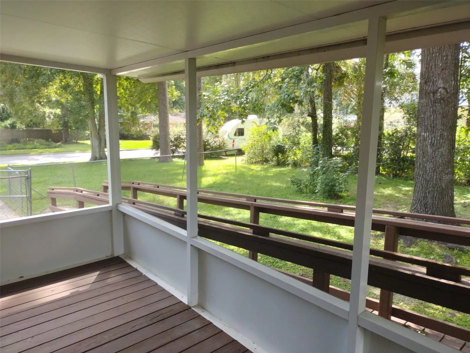 Screened Back Patio Views