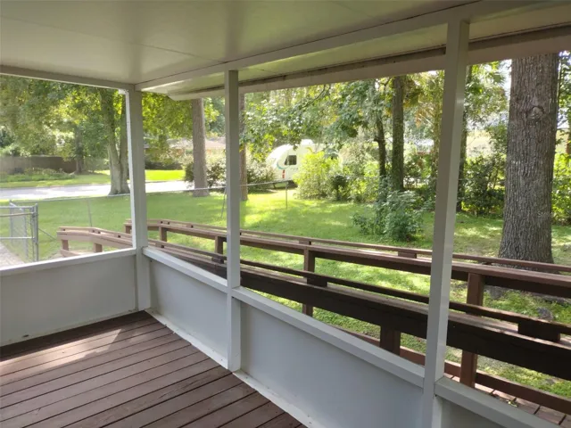 Screened Back Patio Views