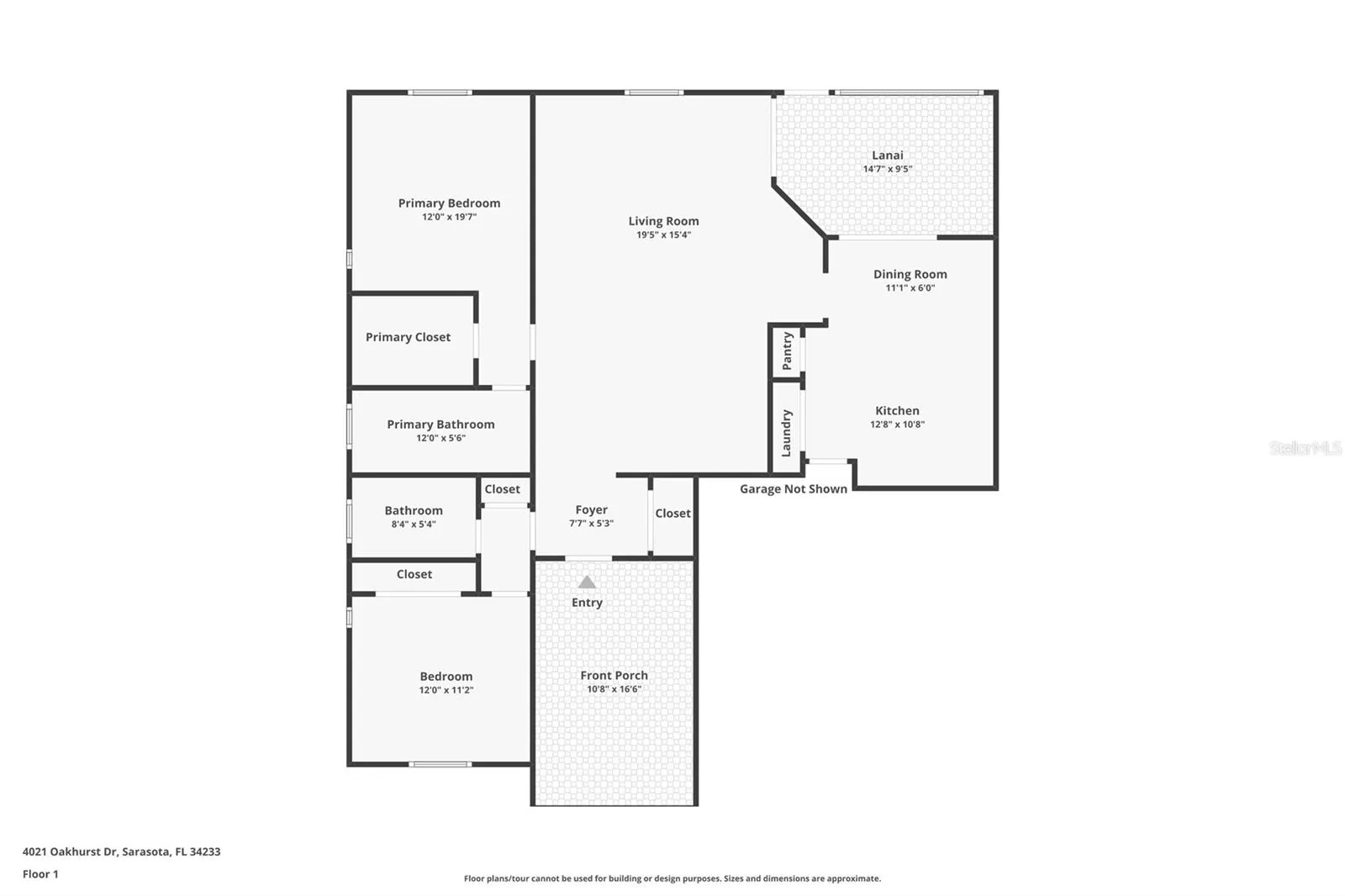 Oakhurst villa floorplan