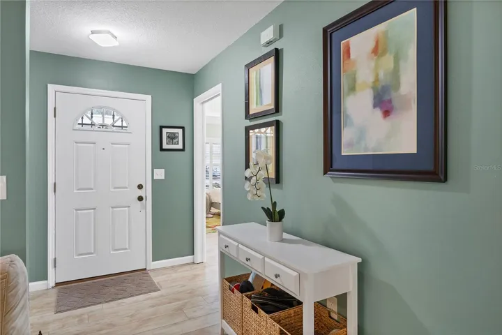 Front door entrance and foyer