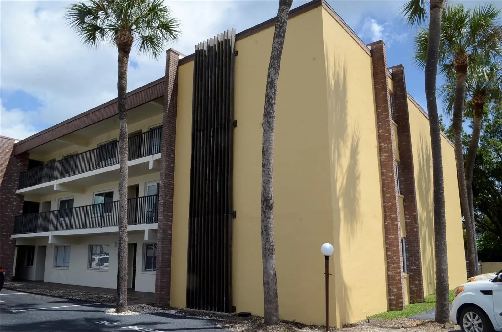 corner view of the building
