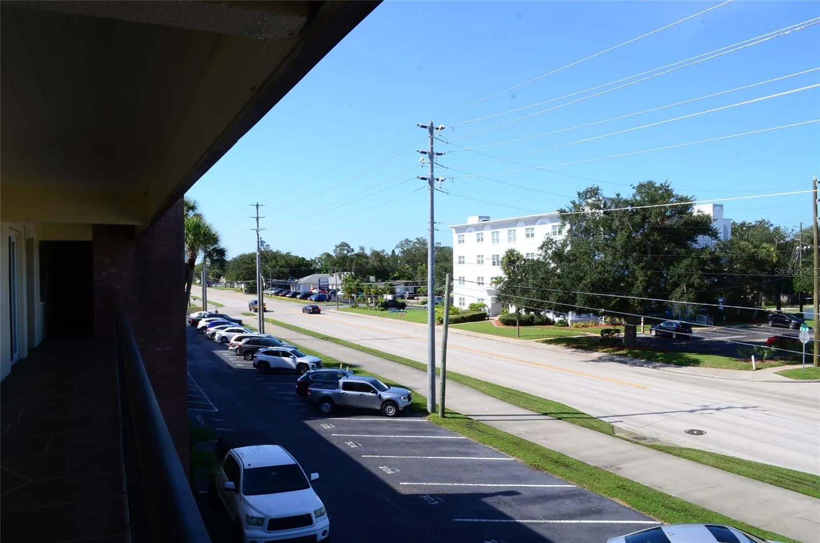 street view taken from the top floor of the building