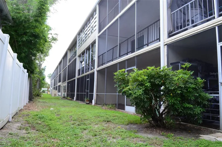back of the building view
