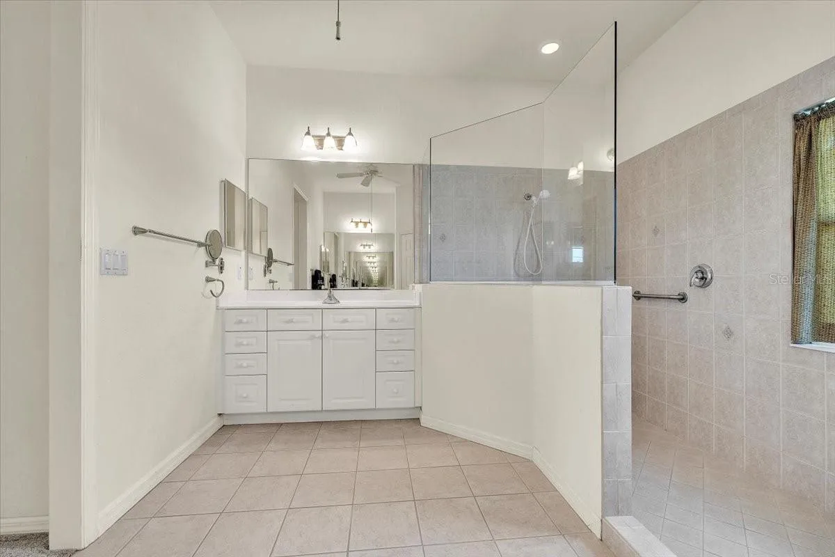 Separate vanities