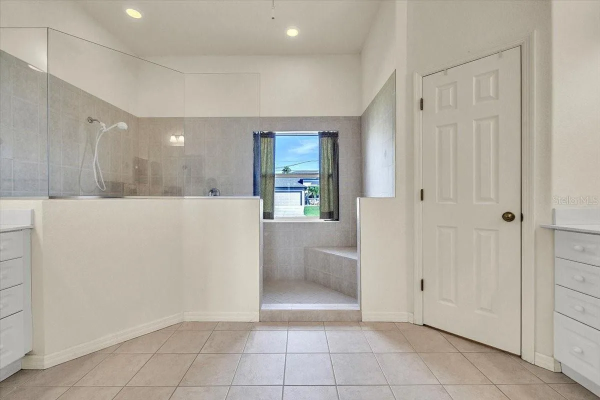 Primary Bathroom has walk in shower