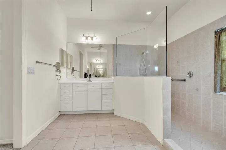 Separate vanities